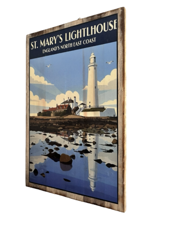 St Mary's Island 20cm x 30cm