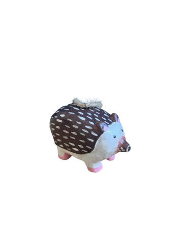 Hedgehog Wooden Decoration