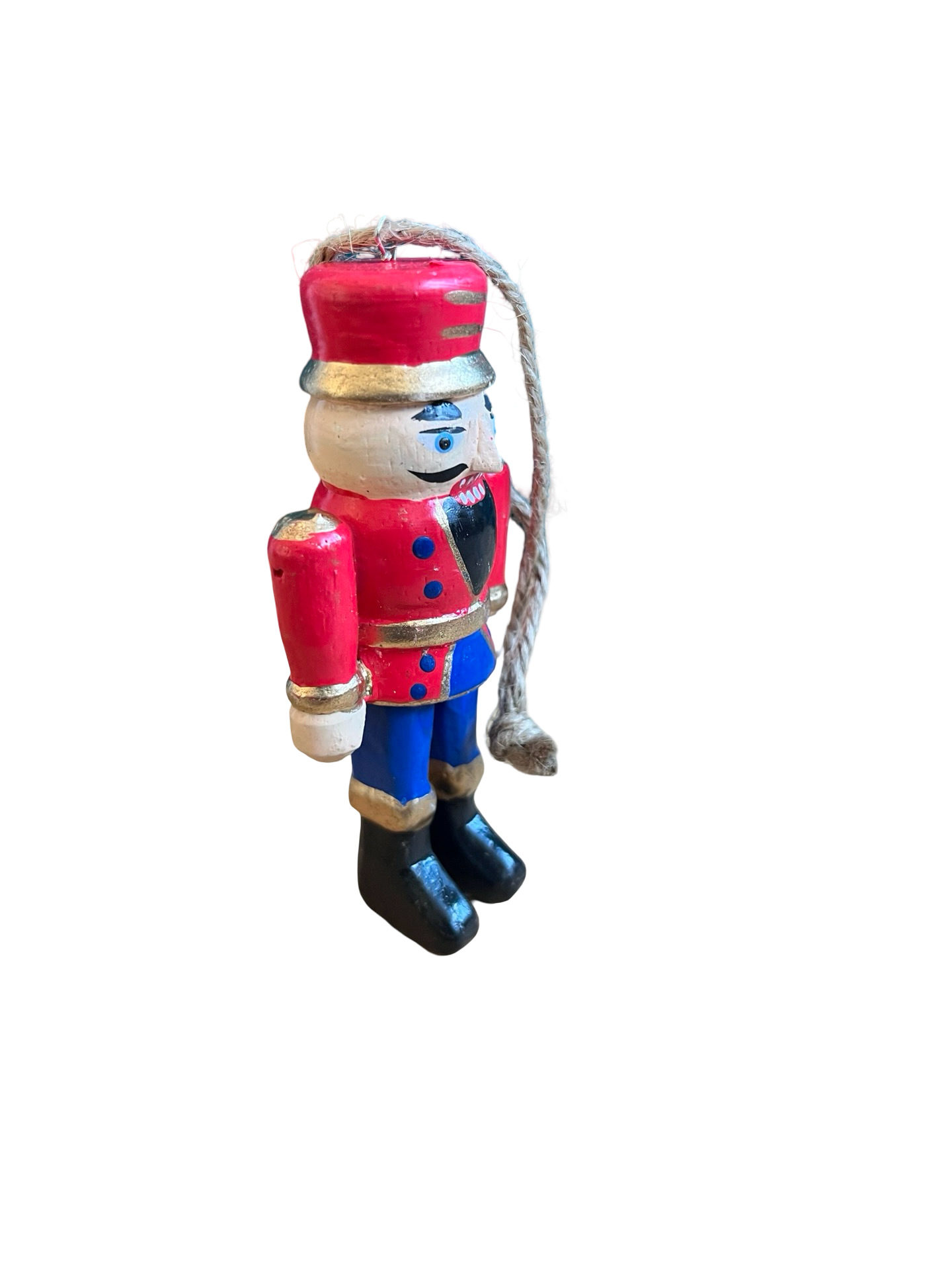 Red Nutcracker Wooden Decoration