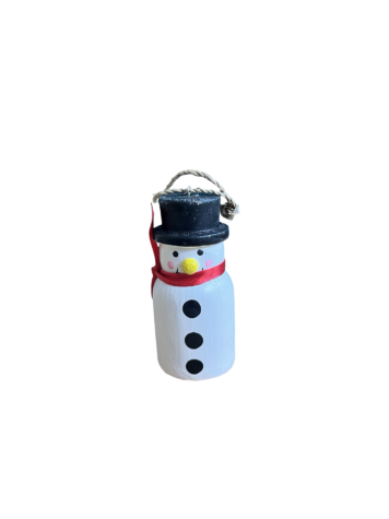 Snowman Wooden Decoration