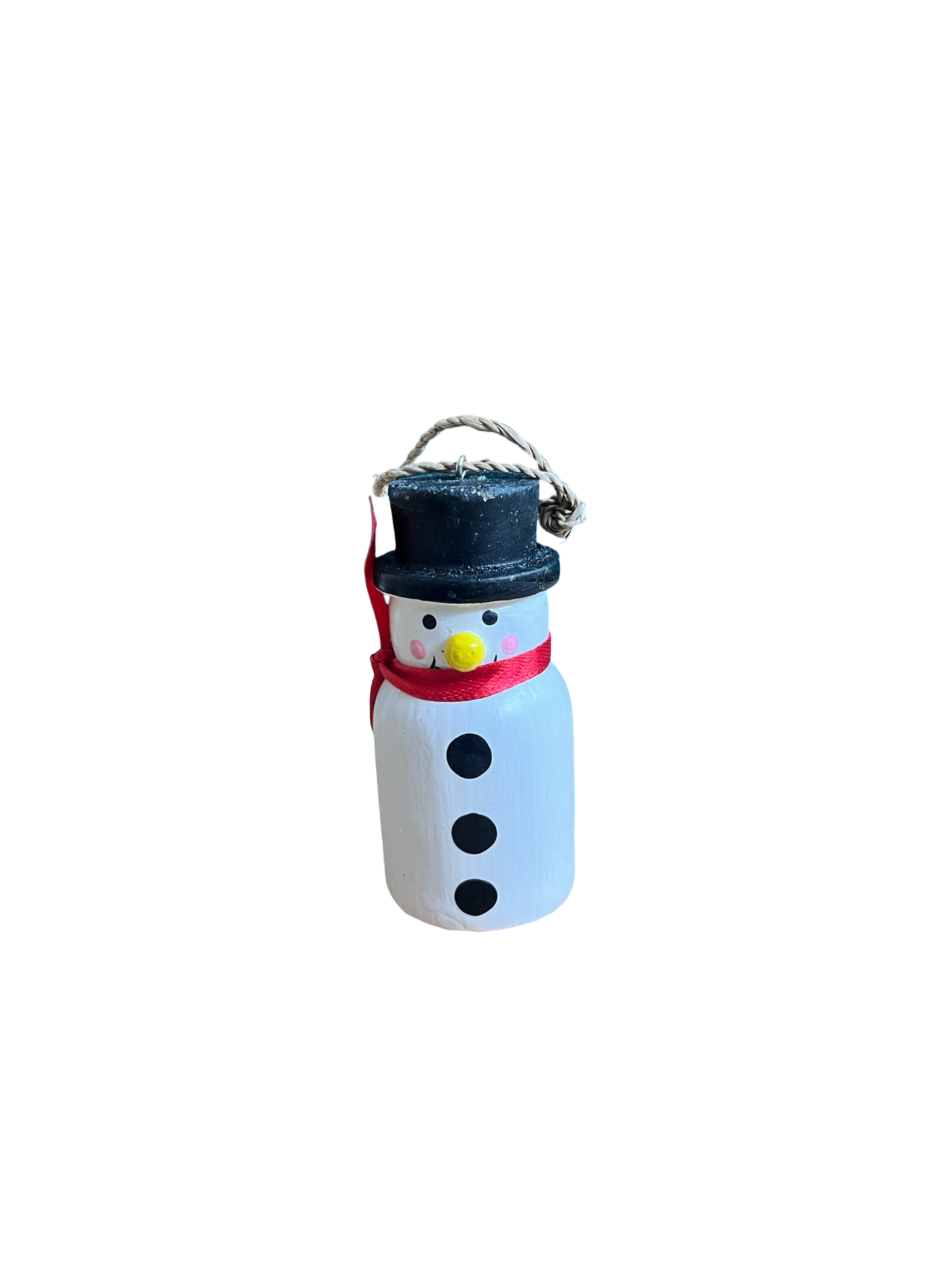Snowman Wooden Decoration