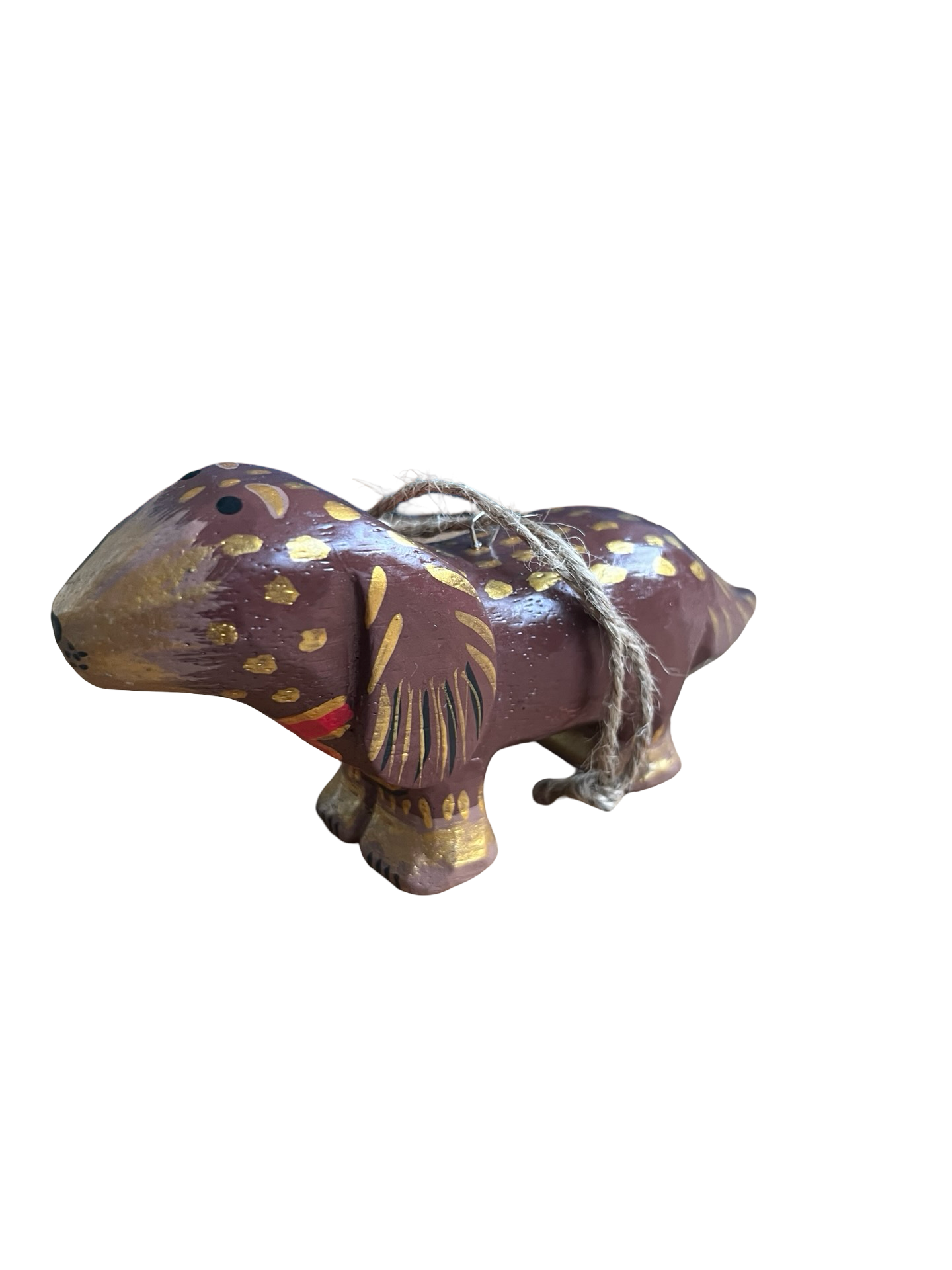 Sausage Dog Wooden Decoration