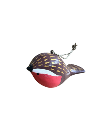 Robin Wooden Decoration