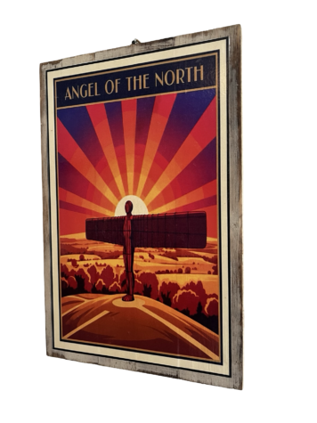 Angel of the North 20 x 30cm