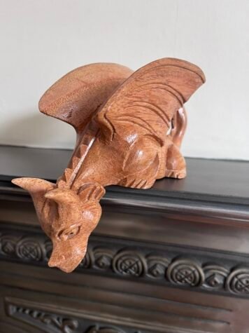 Bookshelf Dragon 15cm